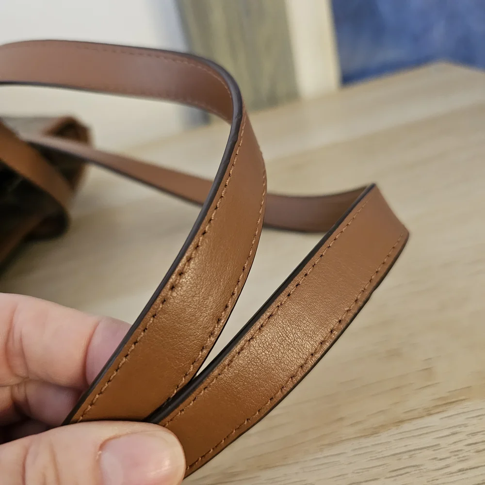 COACH Classic Brown Signature Tote Bag (Medium) - Picture 14 of 15